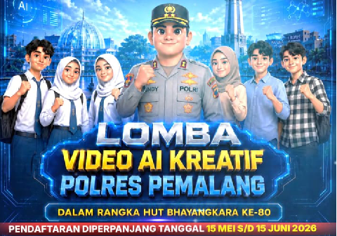 Polres Pemalang Perpanjang Pendaftaran Lomba Video AI Kreatif