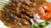 Sate Kambing Bumbu Kacang Madura Sate Kambing Bumbu Kacang Madura
