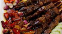 Sate Kambing Bumbu Kecap Sate Kambing Bumbu Kecap