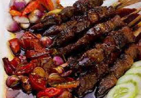 Sate Kambing Bumbu Kecap Sate Kambing Bumbu Kecap