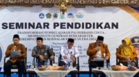 Seminar bertajuk “Transformasi Pembelajaran PAI Berbasis Cinta” di Pendopo Dipokusumo, Rabu 6 Mei 2026