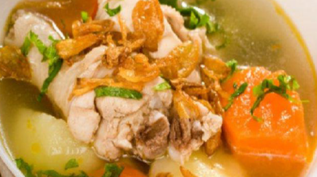 Sop Ayam Pecok Klaten