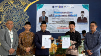 Universitas Muhammadiyah Purwokerto (UMP) menandatangani Memorandum of Agreement (MoA) bersama Pondok Pesantren Modern Muhammadiyah Boarding School (PPM MBS) Wanayasa, Banjarnegara
