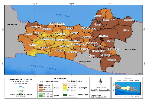Melalui data terbaru pada Senin 22 Juni 2026, BMKG memprakirakan hujan intensitas sedang hingga lebat melanda sejumlah daerah. Melalui data terbaru pada Senin 22 Juni 2026, BMKG memprakirakan hujan intensitas sedang hingga lebat melanda sejumlah daerah.