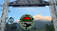Gerbang pendakian Gunung Slamet via bambangan Karangreja Purbalingga
