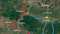 Ini Jalur Alternatif Jembatan Serayu Banyumas untuk Kendaraan Kecil Ini Jalur Alternatif Jembatan Serayu Banyumas untuk Kendaraan Kecil