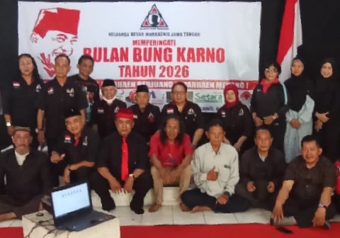 KBM Provinsi Jawa Tengah menyelenggarakan peringatan Hari Lahir Bung Karno, Sabtu 6 Juni 2026.