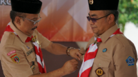 Ketua Gerakan Pramuka Kwartir Cabang (Kwarcab) Kabupaten Purbalingga, Tri Gunawan Setyadi, melantik Ketua Badan Narkotika Nasional Kabupaten, (BNNK) Purbalingga menjadi Ketua Mabisaka Perwira Anti Narkoba, di Sanggar Bakti Pramuka,Jumat 12 Juni 2026 Ketua Gerakan Pramuka Kwartir Cabang (Kwarcab) Kabupaten Purbalingga, Tri Gunawan Setyadi, melantik Ketua Badan Narkotika Nasional Kabupaten, (BNNK) Purbalingga menjadi Ketua Mabisaka Perwira Anti Narkoba, di Sanggar Bakti Pramuka,Jumat 12 Juni 2026