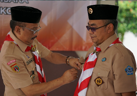 Ketua Gerakan Pramuka Kwartir Cabang (Kwarcab) Kabupaten Purbalingga, Tri Gunawan Setyadi, melantik Ketua Badan Narkotika Nasional Kabupaten, (BNNK) Purbalingga menjadi Ketua Mabisaka Perwira Anti Narkoba, di Sanggar Bakti Pramuka,Jumat 12 Juni 2026 Ketua Gerakan Pramuka Kwartir Cabang (Kwarcab) Kabupaten Purbalingga, Tri Gunawan Setyadi, melantik Ketua Badan Narkotika Nasional Kabupaten, (BNNK) Purbalingga menjadi Ketua Mabisaka Perwira Anti Narkoba, di Sanggar Bakti Pramuka,Jumat 12 Juni 2026