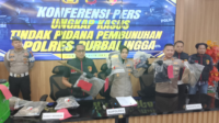 Kapolres Purbalingga AKBP Anita Indah Setyaningrum saat Takmlimat Pers Bersama Wartawan di Mapolres Purbalingga, Jumat 12 Juni 2026