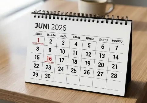 Kalender Bulan Bulan Juni 2026
