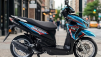 Kawasaki Brusky 125, skuter matik yang menandai langkah baru bagi merek yang terkenal tanpa produk bebek atau skutik ini.