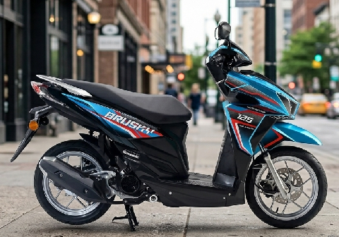 Kawasaki Brusky 125, skuter matik yang menandai langkah baru bagi merek yang terkenal tanpa produk bebek atau skutik ini. Kawasaki Brusky 125, skuter matik yang menandai langkah baru bagi merek yang terkenal tanpa produk bebek atau skutik ini.