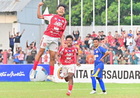 Persibangga Purbalingga menang telak dari Cimahi United dengan skor 3-0 dalam lanjutan babak 32 besar Liga 4 Nasional Piala Presiden 2026 di Stadion Goentoer Darjono Purbalingga, Selasa 9 Juni 2026 sore.