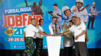 Bupati Purbalingga Fahmi M Hanif resmi membuka acara tersebut di GOR Indoor Sasana Krida Perwira, Rabu 24 Juni 2026