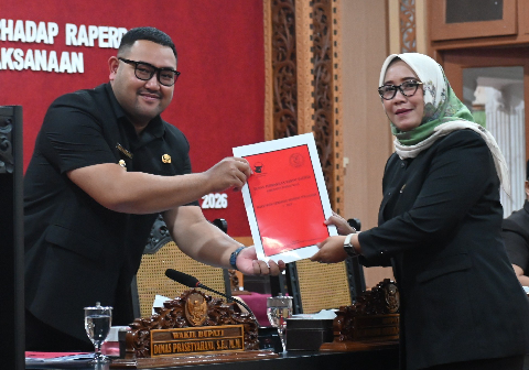 Seluruh fraksi di DPRD Kabupaten Purbalingga menyampaikan pandangan umum mereka dalam Rapat Paripurna DPRD, Rabu 24 Juni 2026