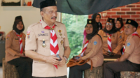 Ketua Kwarcab Purbalingga, Tri Gunawan Setiyadi, saat membuka Rescue Café di komplek Sanggar Bakti Pramuka Kwarcab Purbalingga, Jumat 12 Juni 2026 Ketua Kwarcab Purbalingga, Tri Gunawan Setiyadi, saat membuka Rescue Café di komplek Sanggar Bakti Pramuka Kwarcab Purbalingga, Jumat 12 Juni 2026