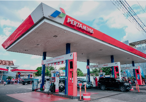 Stasiun Pengisian Bahan Bakar Umum (SPBU) milik PT Pertamina (Persero). Sumber Foto: pertaminaretail.com Stasiun Pengisian Bahan Bakar Umum (SPBU) milik PT Pertamina (Persero). Sumber Foto: pertaminaretail.com