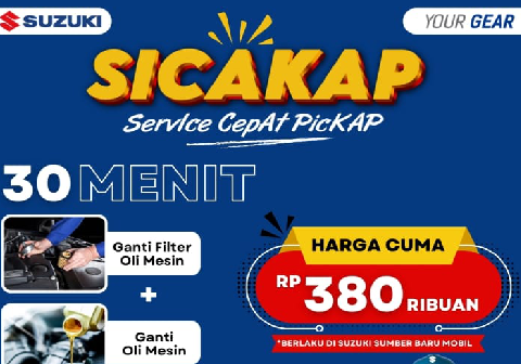 Suzuki Sumber Baru Mobil Tawarkan Layanan Kilat SICAKAP