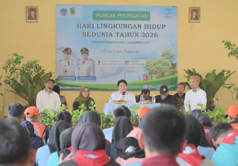 Peringatan Hari Lingkungan Hidup Sedunia 2026 di Desa Cendana, Kecamatan Banjarnegara. Peringatan Hari Lingkungan Hidup Sedunia 2026 di Desa Cendana, Kecamatan Banjarnegara.