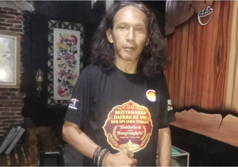 Agus Sudiono, Ketua HPI Purbalingga