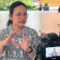 Wali Kota Semarang Agustina Wilujeng usai memberikan sambutan utama (keynote speech) dalam talk show Ruang Nalar (RN Talks) bertajuk “Fakta Komitmen Kuat Pemerintah dalam Memberantas Kasus Korupsi Indonesia”, di Aula Gedung Art Center Universitas Diponegoro, (Undip) Semarang, Jumat 24 Juli 2024