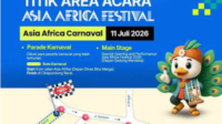 Asia Africa Festival (AAF) 2026 yang berlangsung pada 11–12 Juli 2026. Festival tahunan ini mengangkat tema "Persatuan dalam Keberagaman, Bangkit dalam Keharmonisan" Asia Africa Festival (AAF) 2026 yang berlangsung pada 11–12 Juli 2026. Festival tahunan ini mengangkat tema "Persatuan dalam Keberagaman, Bangkit dalam Keharmonisan"