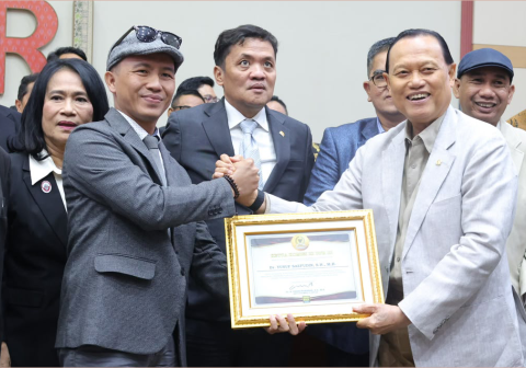 Dr Yusuf Saefudin, S.H., M.H., Dosen Fakultas Hukum Universitas Muhammadiyah Purwokerto, usai memberikan pandangan dalam RPDU 3 DPR RI mengenai pembahasan Rancangan Undang-Undang Perampasan Aset, Kamis 9 Juli 2026.
