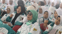Penerimaan kembali Jemaah ini setelah sebelumnya ada acara pelepasan menuju asrama Haji Donohudan untuk berangkat ke Tanah Suci, hingga penjemputan kembali dari Donohudan ke Pu