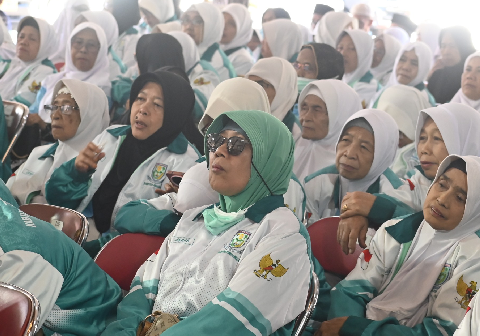 Penerimaan kembali Jemaah ini setelah sebelumnya ada acara pelepasan menuju asrama Haji Donohudan untuk berangkat ke Tanah Suci, hingga penjemputan kembali dari Donohudan ke Pu