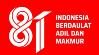 Logo peringatan Hari Ulang Tahun ke-81 Kemerdekaan Republik Indonesia tahun 2026. Logo peringatan Hari Ulang Tahun ke-81 Kemerdekaan Republik Indonesia tahun 2026.