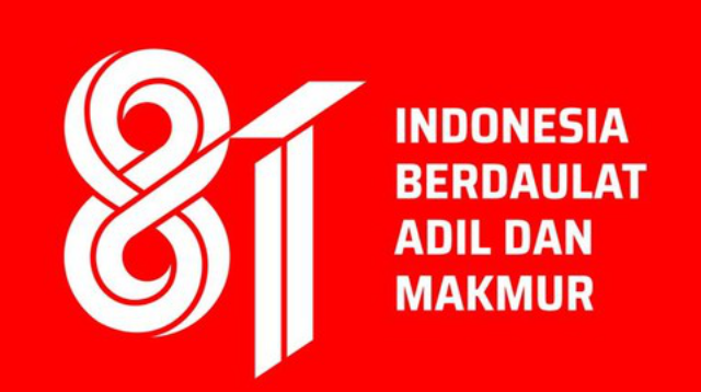 Logo peringatan Hari Ulang Tahun ke-81 Kemerdekaan Republik Indonesia tahun 2026.