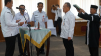 Muhammad Fathurrohman resmi menjabat sebagai Staf Ahli Bupati Bidang Perekonomian dan Pembangunan.