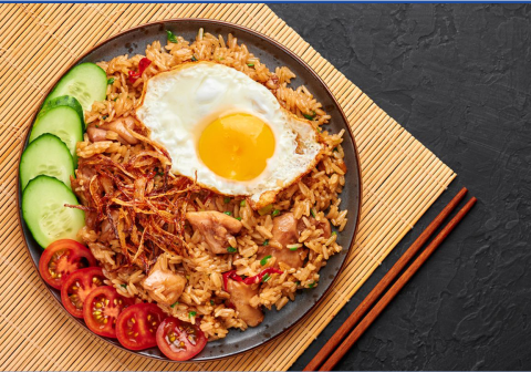 Nasi Goreng Telor Dadar Nasi Goreng Telor Dadar