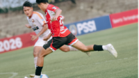 Kesebelasan Persibangga Purbalingga saat meladeni Unaaha Konawe dan menang telak dengan skor 5-1 pada Minggu 5 Jui 2026.
