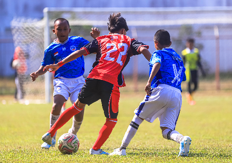 Persibangga Purbalingga U13 saat berlaga di Grup Q Piala Soeratin U13 PSSI Jawa Tengah 2026. Sumber Foto: Yeka Persibangga Purbalingga U13 saat berlaga di Grup Q Piala Soeratin U13 PSSI Jawa Tengah 2026. Sumber Foto: Yeka