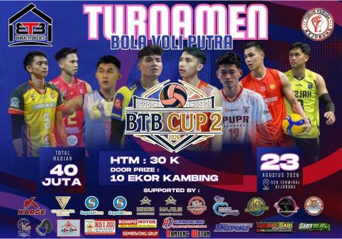Forum Pemuda Kejobong Kembali Turnamen Bola Voli BTB Cup 2