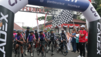 98 peserta Individual Road Race (IRR) Indonesia Cycling Federation (ICF) Kabupaten Purbalingga mengemas rute ekstrem dari Pendopo Dipokusumo menuju D'LAS Serang, Kecamatan Karangreja.
