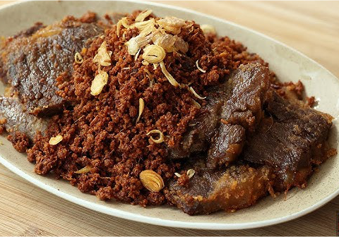 Empal Gepuk Daging Sapi Bumbu Serundeng Empal Gepuk Daging Sapi Bumbu Serundeng
