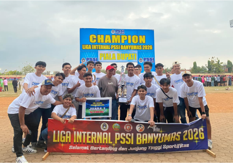 PS UMP berhasil keluar sebagai Juara 1 Liga 1 Kompetisi Liga Internal PSSI Kabupaten Banyumas Piala Bupati Banyumas. PS UMP berhasil keluar sebagai Juara 1 Liga 1 Kompetisi Liga Internal PSSI Kabupaten Banyumas Piala Bupati Banyumas.