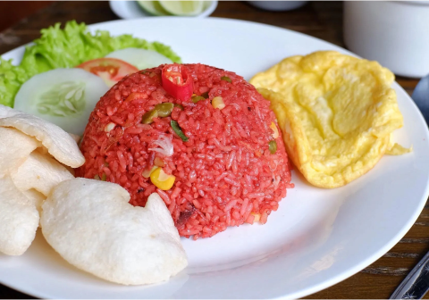 Makanan Sehat Olahan Beras Merah Lezat Makanan Sehat Olahan Beras Merah Lezat