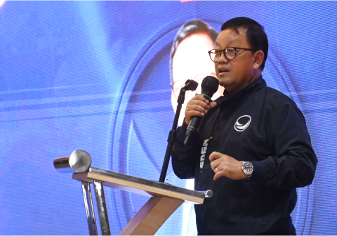 Ketua Bidang Pemenangan Pemilu Jawa Tengah DPP Partai NasDem Sugeng Suparwoto Ketua Bidang Pemenangan Pemilu Jawa Tengah DPP Partai NasDem Sugeng Suparwoto