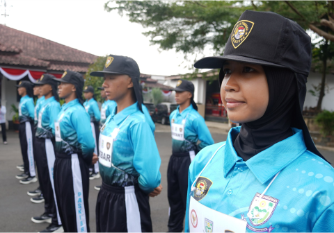 Rangkaian kegiatan pemusatan pendidikan beserta pelatihan resmi dimulai melalui upacara pembukaan bertempat di Halaman Pendopo Dipokusumo, Sabtu 1 Agustus 2026.