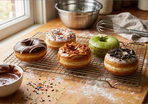 Inspirasi 5 Donat Variasi Rasa Populer