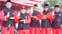 Rektor UMP Jebul Suroso menerima gelar Pendekar Kehormatan Tingkat Melati II Tapak Suci Putera Muhammadiyah.