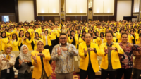 Wakil Bupati Purbalingga Dimas Prasetyahani usai memberikan materi dalam Orientasi Studi Mahasiswa Baru (OSMB) dan Klinik Ujian UT ini berlangsung di Kamandaka Ballroom, Hotel Aston Purwokerto, pada Sabtu 15 Agustus 2026. Wakil Bupati Purbalingga Dimas Prasetyahani usai memberikan materi dalam Orientasi Studi Mahasiswa Baru (OSMB) dan Klinik Ujian UT ini berlangsung di Kamandaka Ballroom, Hotel Aston Purwokerto, pada Sabtu 15 Agustus 2026.