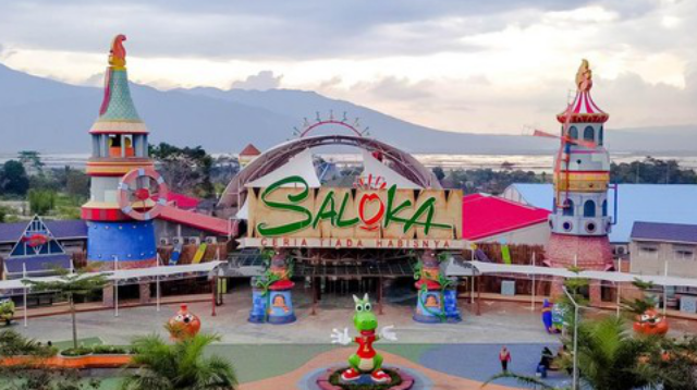 kawasan wisata Saloka Theme Park di Semarang