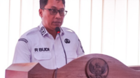 Kepala Dinkominfo Purbalingga R. Budi Setiawan saat penutupan Pembinaan Statistik Sektoral di Ruang Ardi Lawet, Gedung B Kompleks Setda Purbalingga, Rabu 9 September 2026
