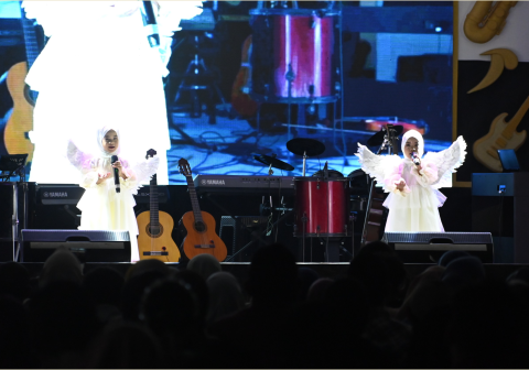 By Music School Purbalingga sukses menggelar Konser Raya The First Note guna mencetak bakat musisi muda yang berani dan percaya diri.