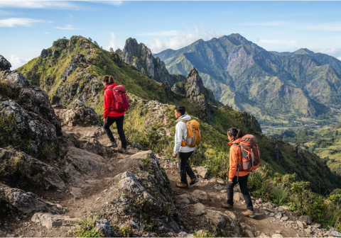 Berwisata di pegunungan